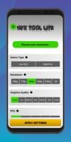 GFX Tool Lite APK capture d'écran Thumbnail #1