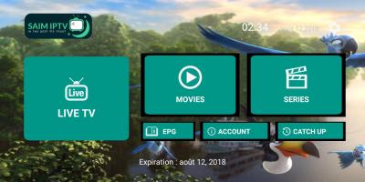 SAIM IPTV APK capture d'écran Thumbnail #1
