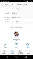 Covve - Professional contacts (Unreleased) APK צילום מסך #4