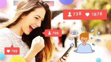 Captura de pantalla de Likes Up - Get More Popular Hashtags APK #1