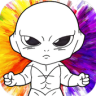 Drawing jiren Application icon