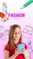 Girls Fashion Coloring Books APK capture d'écran Thumbnail #1