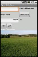 Spray Calculator APK Screenshot #2