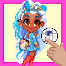 Pixel dolls Surprise coloring by numbers APK Download for Android