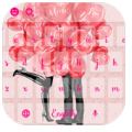 Red Balloon Romantic Valentine Keyboard Theme Apk