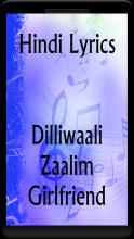 Lyrics of Dilliwaali Zaalim GF APK Download for Android