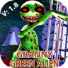 green alien Granny V2: Horror Scary MOD Game icon