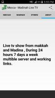 Mecca - Madinah Live TV APK スクリーンショット画像 #8