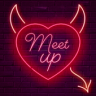 Meet up - Live chat. Application icon