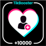 TikBooster - Fans &amp; Followers &amp; Likes &amp; Hearts ♥ Application icon