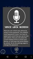 Anteprima screenshot di Voice Screen Lock APK #1