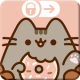 Pink Cute Pusheen Donut Cat Wallpaper Screen Lock APK