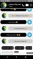 Adrien black cat fake call APK Ảnh chụp màn hình #3