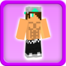 Hot boy skins for minecraft pe Application icon