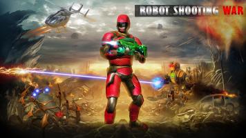 Real Robot Shooting War APK صورة لقطة الشاشة #16