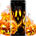 Halloween 2019 Wallpaper  Neon Hallowen 4K HD lock Apk