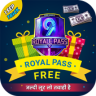 Free Royal Pass 9 &amp; UC for PUBG Application icon