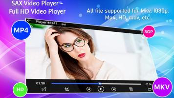 XAS Video Player - All Format Video Player 2020 APK Ảnh chụp màn hình #2