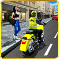 Crazy Bike Taxi Driver : City Taxi Games (Unreleased) Apk