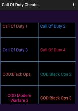 All Call Of Duty Cheats Code APK Download for Android