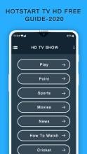 Hotstar Live TV HD Show Guide For Free APK Download for Android