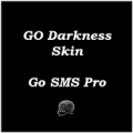 GO SMS Pro - GO Darkness Skin Apk