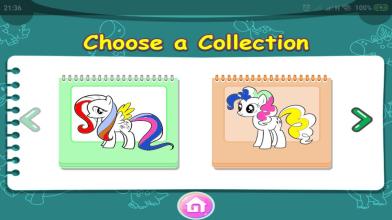 coloring pony horse game free APK Download for Android