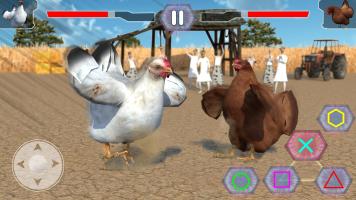 Farm Chicken vs Wild Rooster: Angry Cock Fighting APK Ekran Görüntüsü Küçük Resim #1