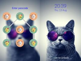 Lock Screen Photo Pattern APK Screenshot #1