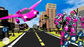 Flying Robot Car Transformer: Cuộc chiến siêu anh APK Ảnh chụp màn hình #10