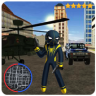 Spider Stickman Venom Rope Hero Miami crime Application icon