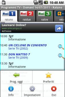 Programmi TV on Windows PC Download Free - 5.0 - san.programmiTVItalia