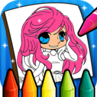 Chibi Coloring Book APK 電影海報圖片