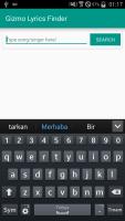 Gizmo Lyrics Finder APK Screenshot Thumbnail #1