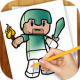 Learn to Draw Minecraft Pour PC