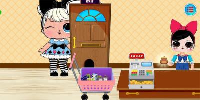 Amazing Cute Dolls Supermarket Games APK 螢幕截圖圖片 #2