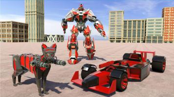 Cat Robot Transform Game: Formula Car Robot Games APK 螢幕截圖圖片 #19