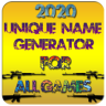 UNIQUE NAME FREE GENERATOR FIRE NICKNAME CREATOR Application icon