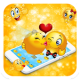 Blue Cute Emoji Smileys Theme APK