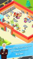 Captura de pantalla de Idle Merge Market - Merge Supermarket in street APK #1