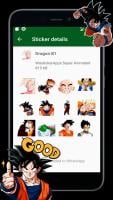 ✪ New DBZ 2020 Anime Stickers (WaStickerApps) APK צילום מסך #1