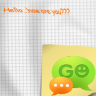 GO SMS PRO - Theme block notes Application icon