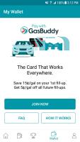 Anteprima screenshot di Pay with GasBuddy Beta (Unreleased) APK #1