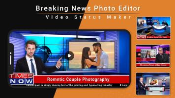 Breaking News Video Maker - Breaking News Photos APK Ảnh chụp màn hình #3