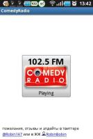 "Comedy Club" Radio 102.5 FM APK صورة لقطة الشاشة #1