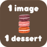 1 image 1 dessert Game icon