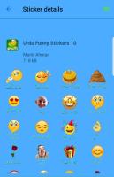 Funny Best Urdu WAStickers 2020 - Urdu Stickers APK Gambar Screenshot #8