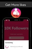 10k followers-- followers&amp; Likes for Instagram APK צילום מסך #2