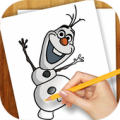 Drawing Lessons Ollaf Frozen Apk