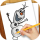 Drawing Lessons Ollaf Frozen APK